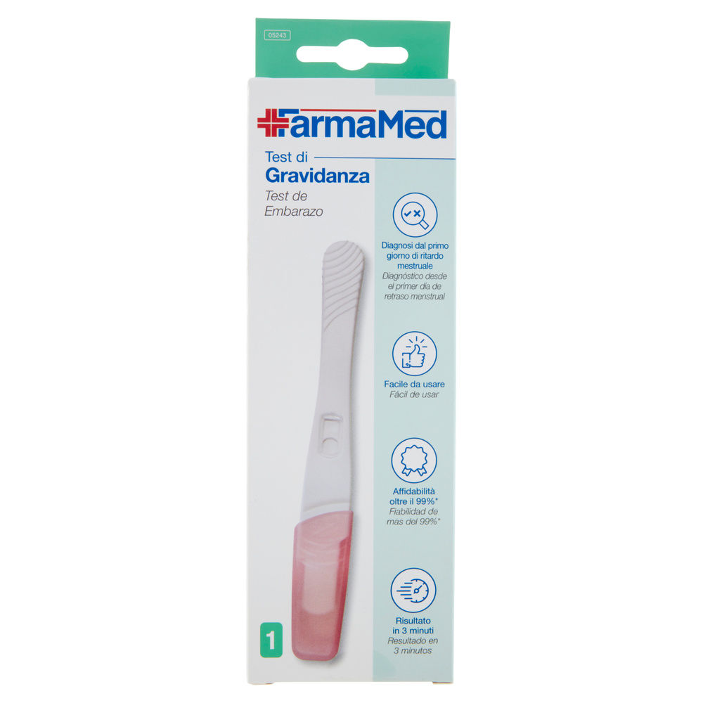 TEST DI GRAVIDANZA FARMAMED PZ. 1 - 3