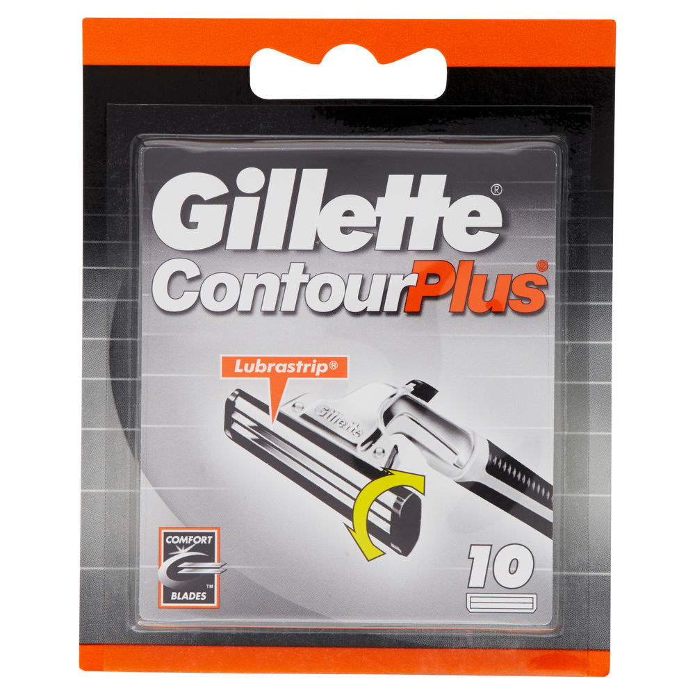 RICARICA BILAME GILLETTE CONTOUR PLUS BLISTER PEZZI 10 - 0