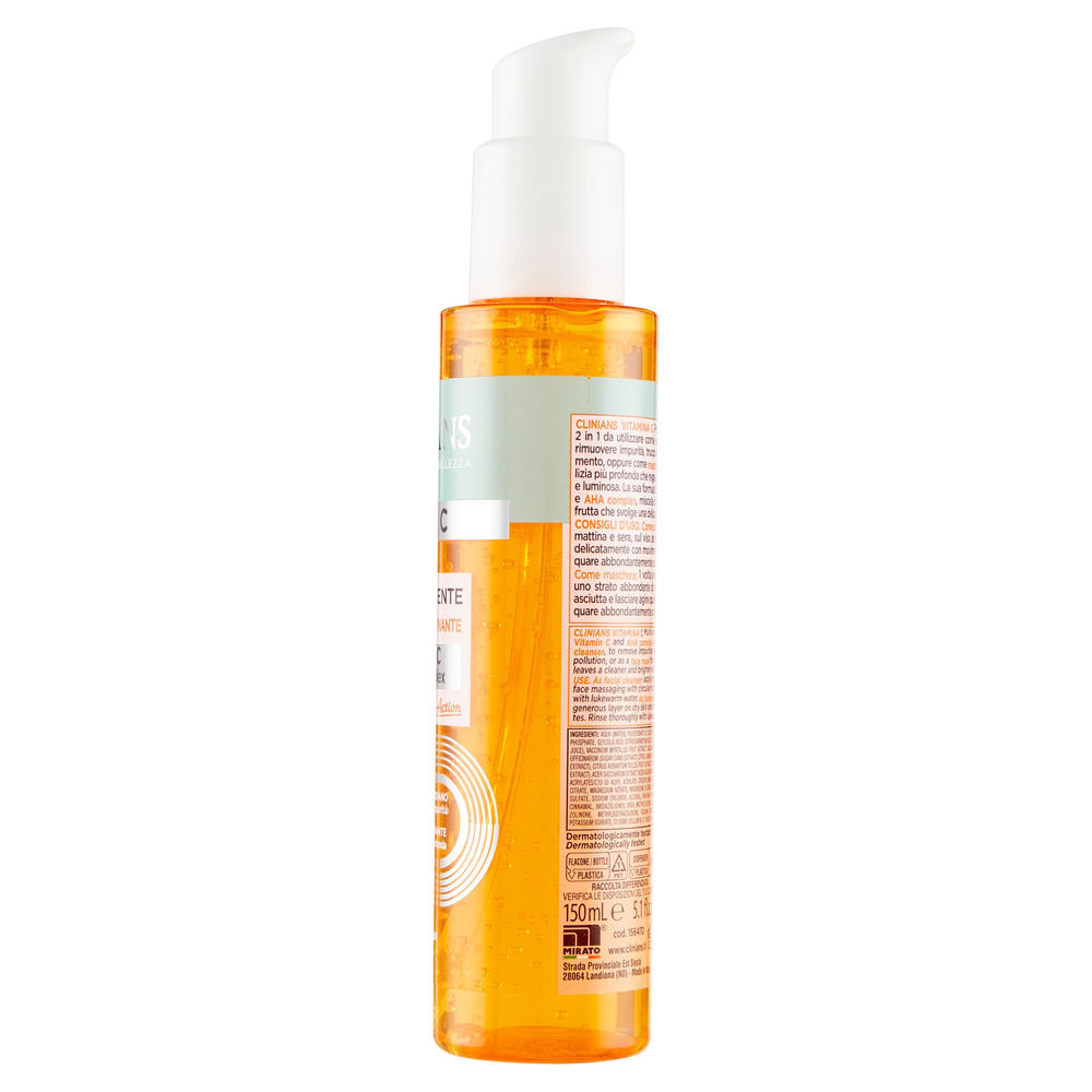 GEL DETERGENTE CLINIANS ILLUMINANTE VIT. C ML 150 - 5
