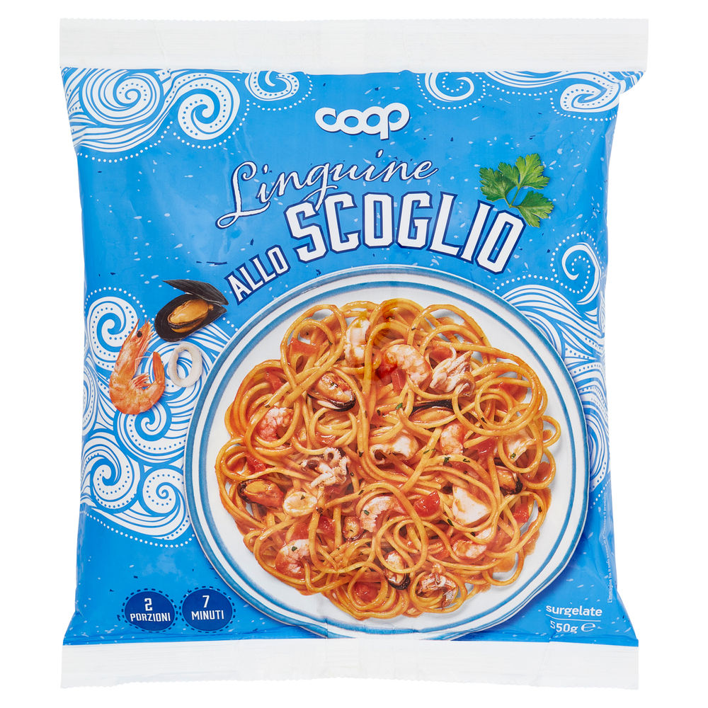 LINGUINE ALLO SCOGLIO BUSTA COOP SURG. G 550 - 0