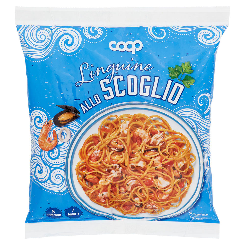 LINGUINE ALLO SCOGLIO BUSTA COOP SURG. G 550 - 6
