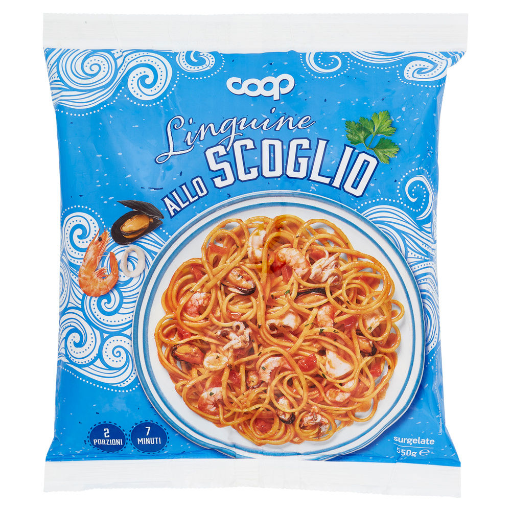 LINGUINE ALLO SCOGLIO BUSTA COOP SURG. G 550 - 2