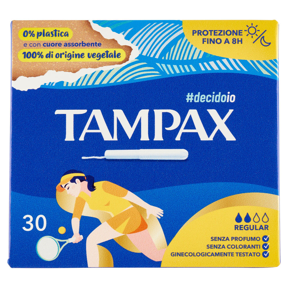 ASSORBENTI INTERNI TAMPAX BLUE BOX REGULAR SCATOLA PZ.30 - 0