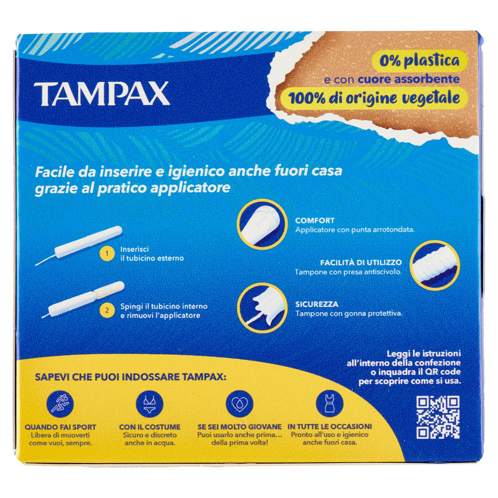 ASSORBENTI INTERNI TAMPAX BLUE BOX REGULAR SCATOLA PZ.30 - 1