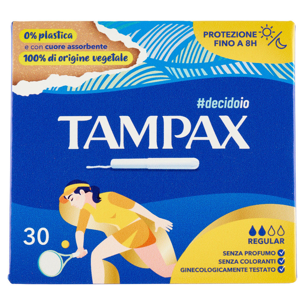 ASSORBENTI INTERNI TAMPAX BLUE BOX REGULAR SCATOLA PZ.30 - 3