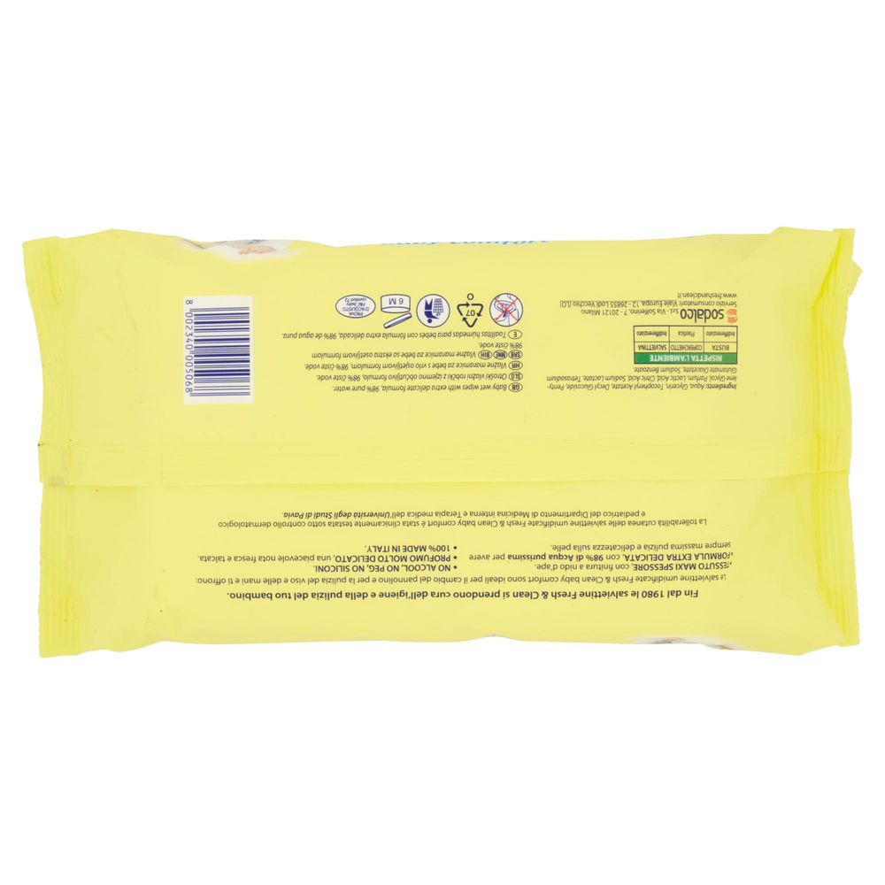 SALVIETTINE  FRESH & CLEAN BABY CONFORT PZ.72 - 1