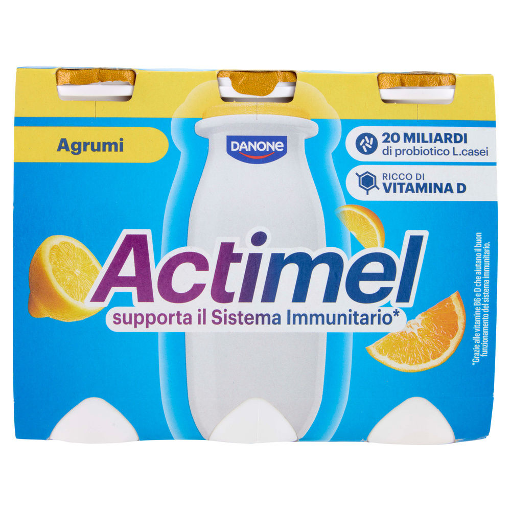 ACTIMEL DANONE AGRUMI 6X100 G - 3