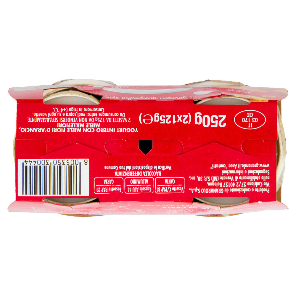 YOGURT YOMO 100% NATURALE MIELE 2X125 G - 6