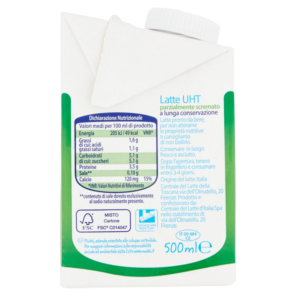 LATTE UHT PS MUKKI SCORTA TETRA BRIK 500 ML - 3