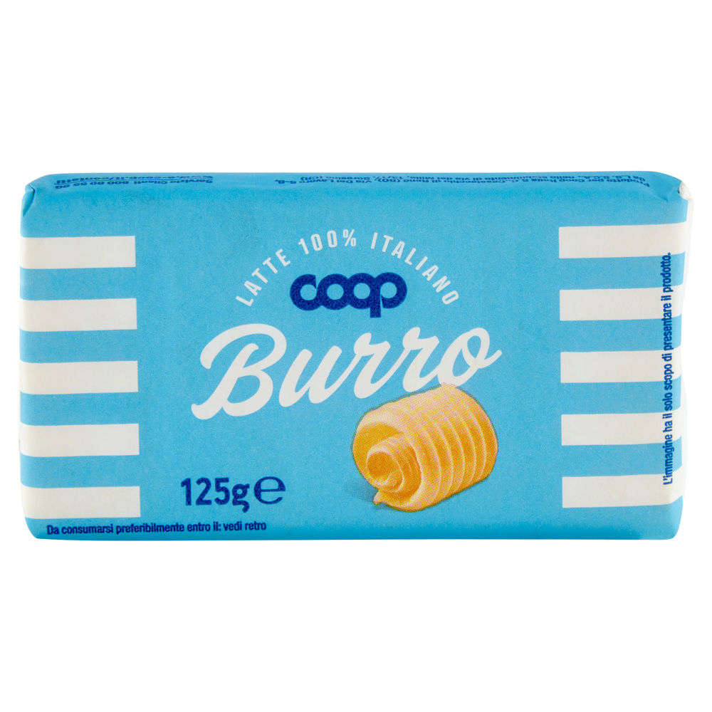 BURRO COOP PANETTO INCARTO G 125 - 16