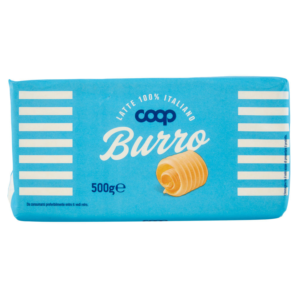 BURRO COOP PANETTO INCARTO G 500 - 12