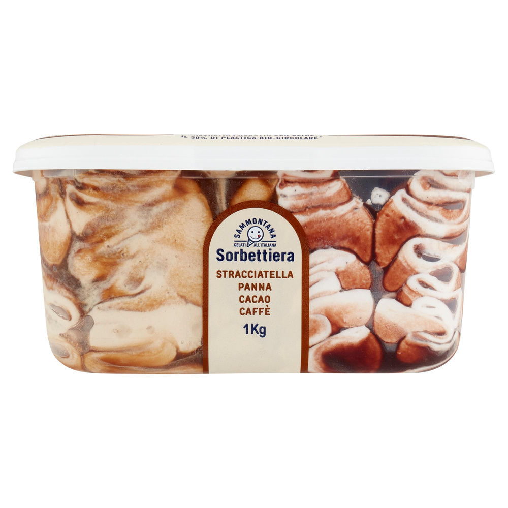 GELATO STRACC/PAN/CAFFÈ/CACAO SORBETTIERA SAMMONTANA VASCHETTA 1KG - 7