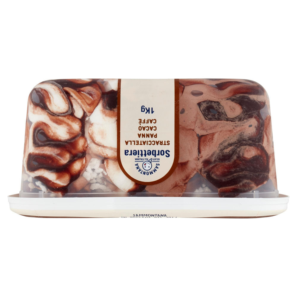 GELATO STRACC/PAN/CAFFÈ/CACAO SORBETTIERA SAMMONTANA VASCHETTA 1KG - 6