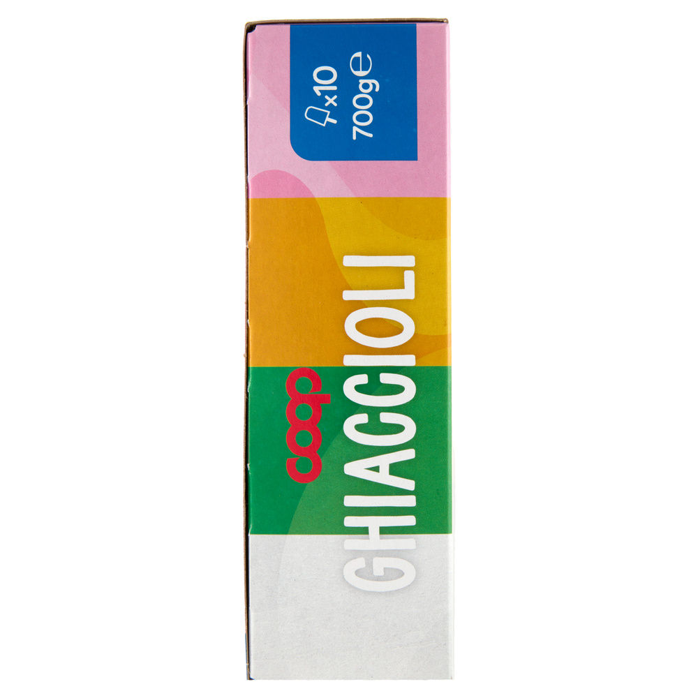 GHIACCIOLI  ARANCIA-LIMONE-AMARENA-MENTA COOP SCATOLA 10PZ G 700 - 7