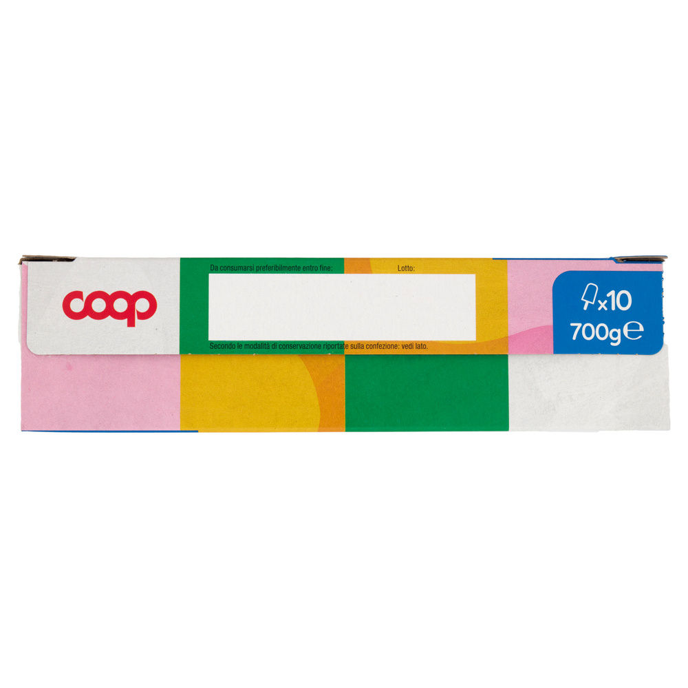 GHIACCIOLI  ARANCIA-LIMONE-AMARENA-MENTA COOP SCATOLA 10PZ G 700 - 16