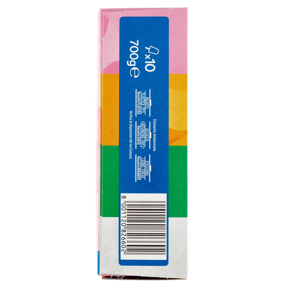 GHIACCIOLI  ARANCIA-LIMONE-AMARENA-MENTA COOP SCATOLA 10PZ G 700 - 17