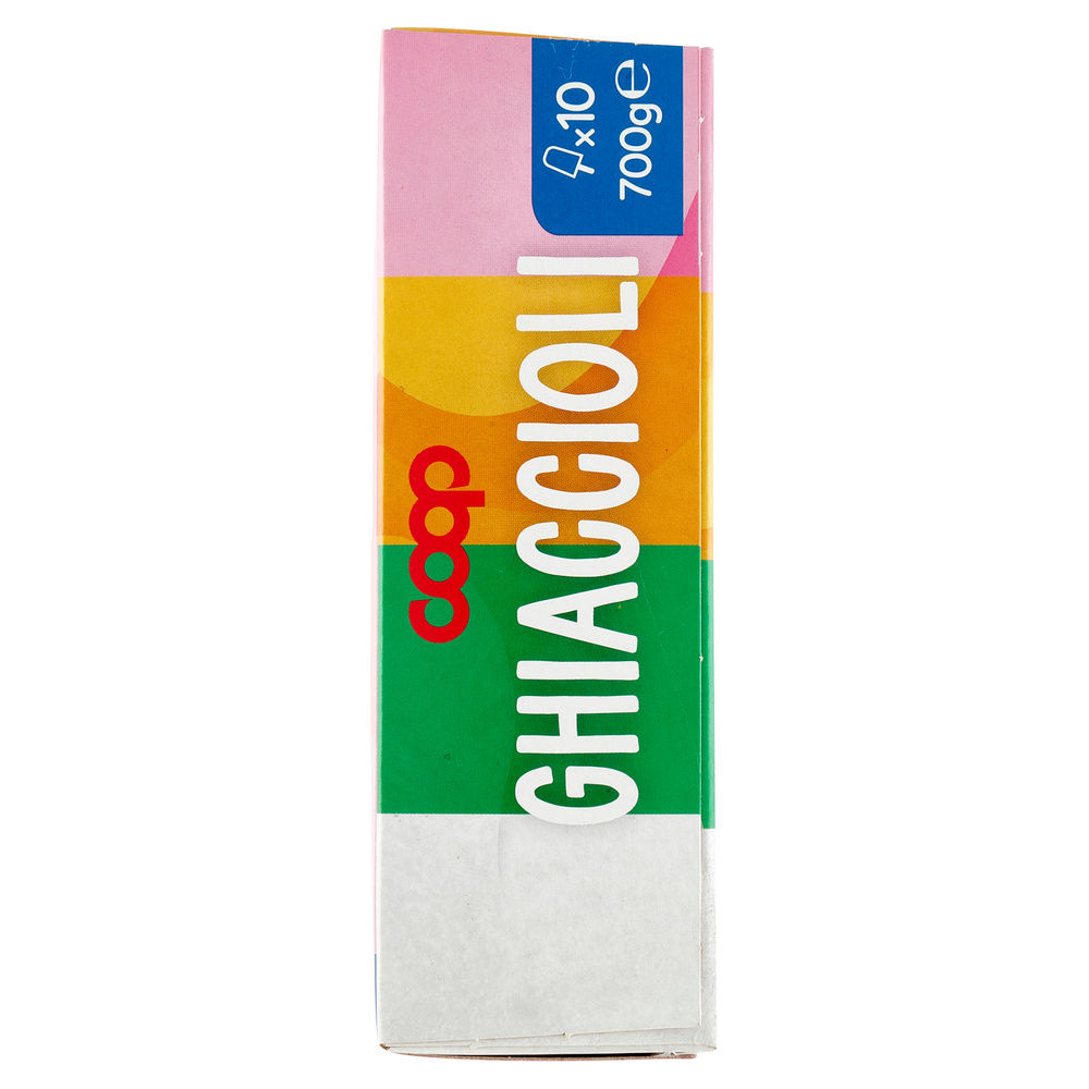 GHIACCIOLI  ARANCIA-LIMONE-AMARENA-MENTA COOP SCATOLA 10PZ G 700 - 9