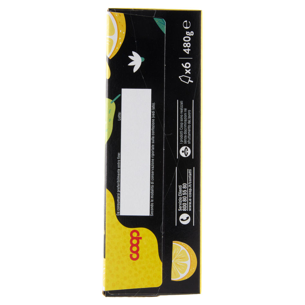 GELATO LEMONIQ AL LIMONE CON STECCO ALLA LIQUIRIZIA COOP 6PZ ASTUCCIO G 480 - 5