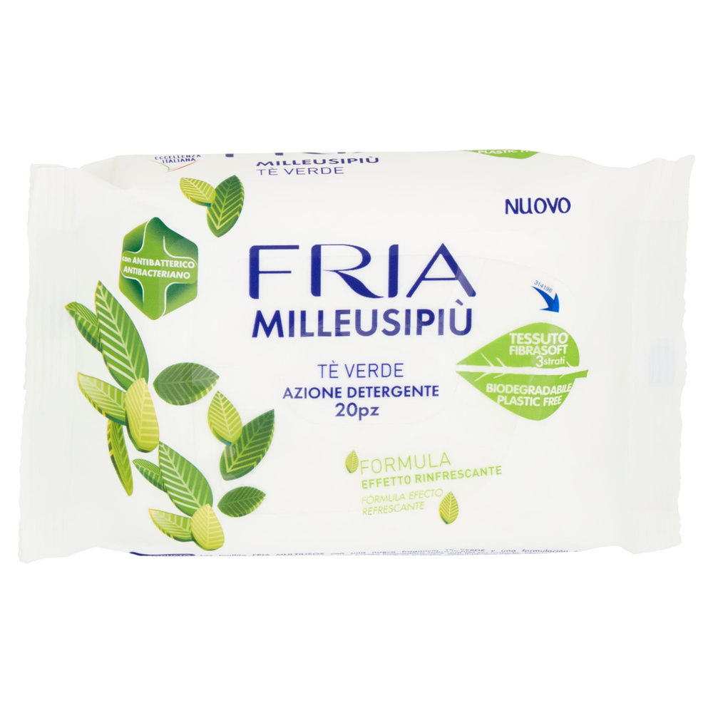 SALVIETTE MILLEUSI FRIA DIVA 2 PROFUMAZIONI X.20 FLOW PACK PZ 1 - 7