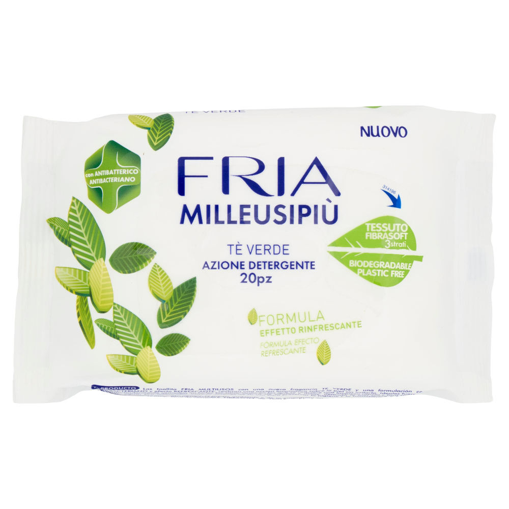 SALVIETTE MILLEUSI FRIA DIVA 2 PROFUMAZIONI X.20 FLOW PACK PZ 1 - 2