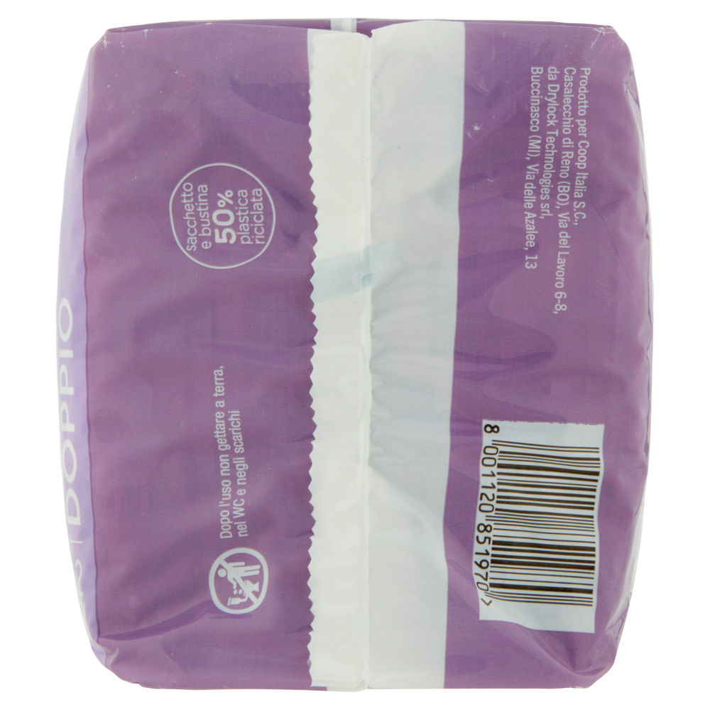 ASSORBENTI ULTRA SOTTILI FLUSSO INTENSO LUNGHI RIPIEGATI C/ALI COOP 2X PZ.12 - 5