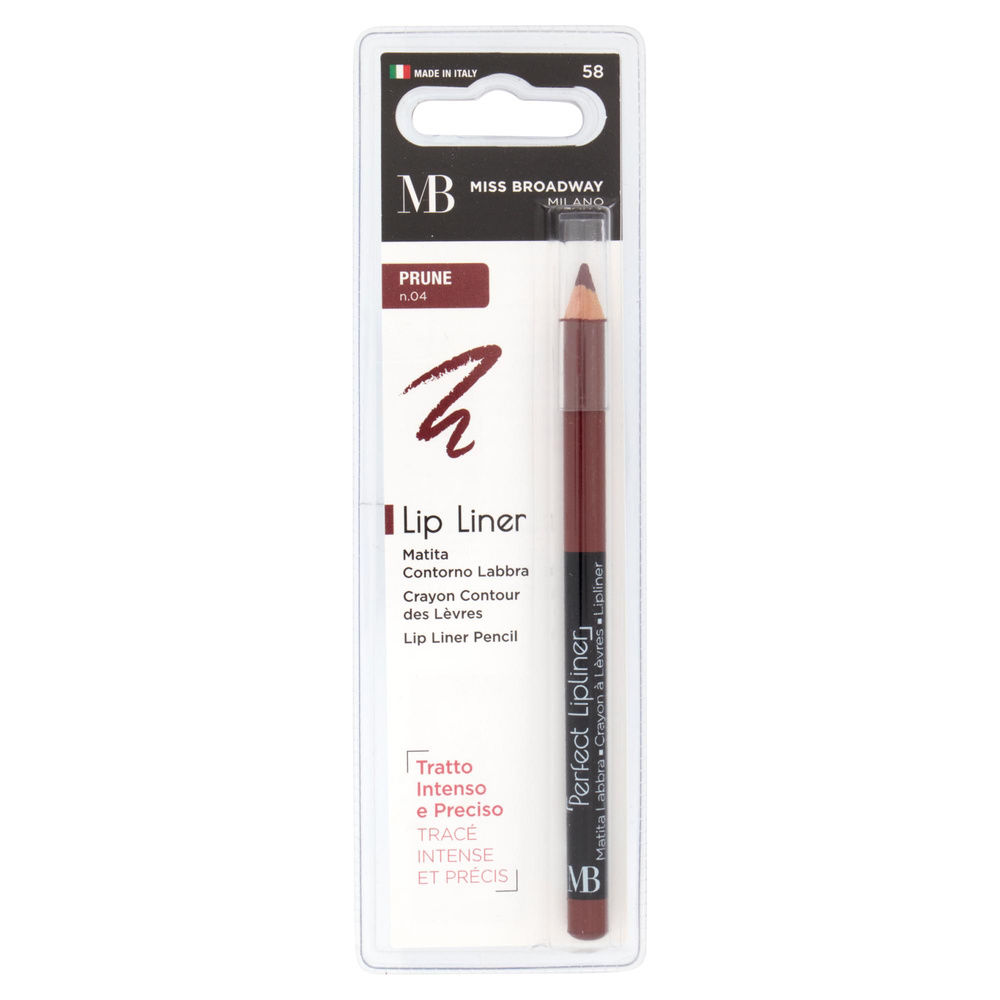MATITA LABBRA BROADWAY LIP LINER N 58 BLISTER PZ1 - 3