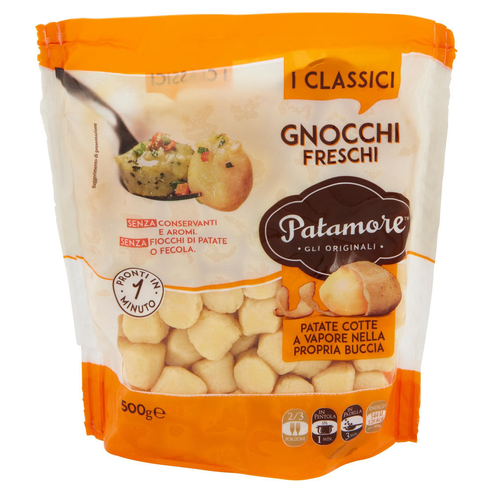 GNOCCHI FRESCHI DI PATATE PATAMORE BUSTA G 500 - 6