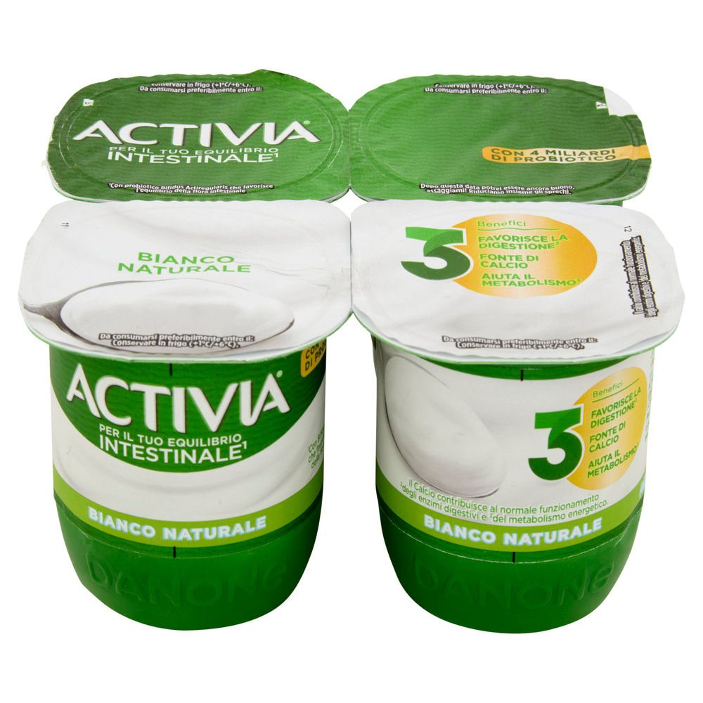 ACTIVIA DANONE BIANCO 4X125 G - 7