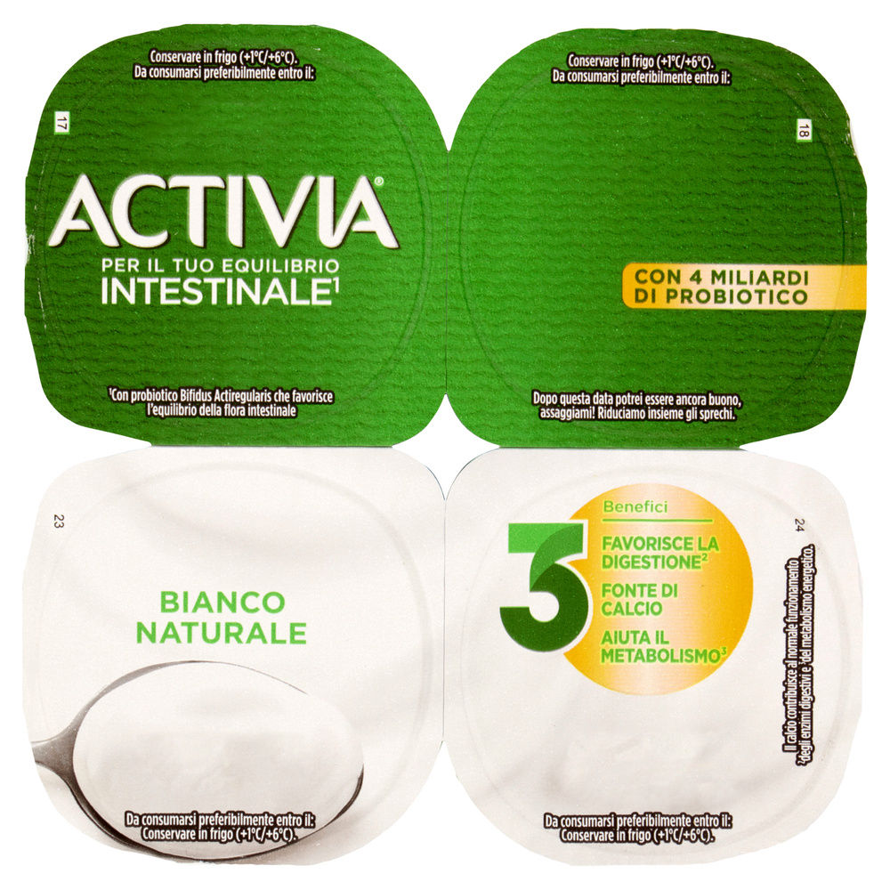 ACTIVIA DANONE BIANCO 4X125 G - 6