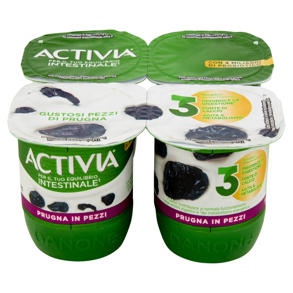 ACTIVIA DANONE PRUGNA 4X125 G - 4