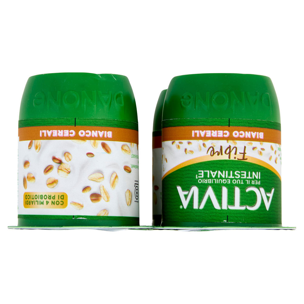 ACTIVIA FIBRE DANONE BIANCO/CEREALI 4X125 G - 4