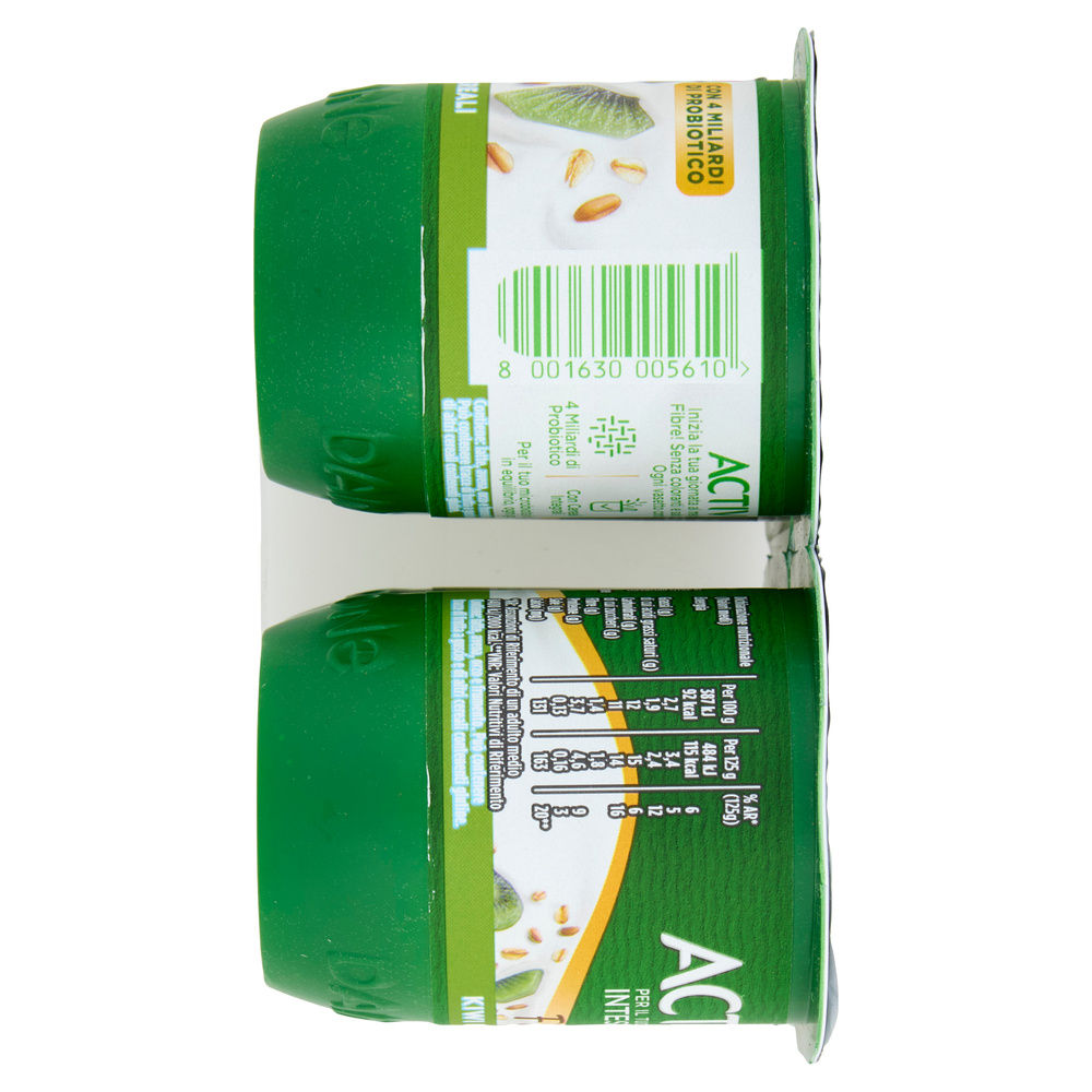 ACTIVIA FIBRE DANONE KIWI/CEREALI 4X125 G - 4