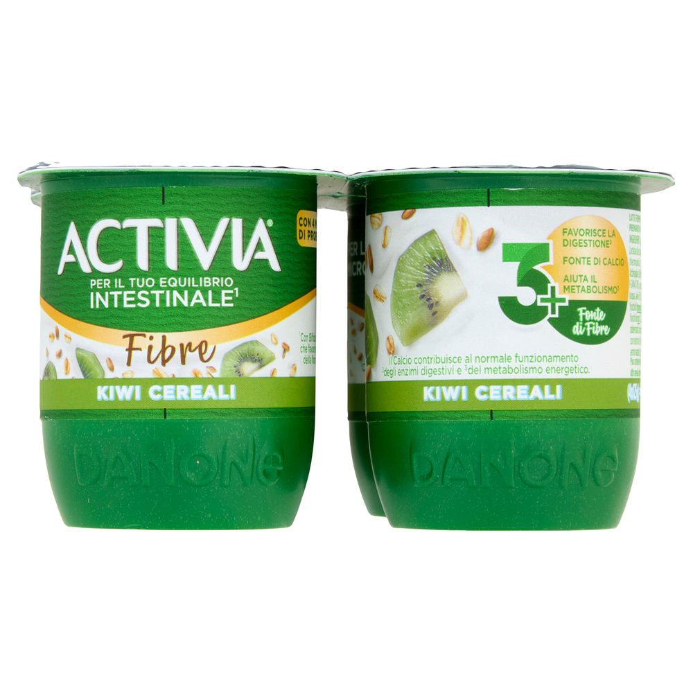 ACTIVIA FIBRE DANONE KIWI/CEREALI 4X125 G - 6