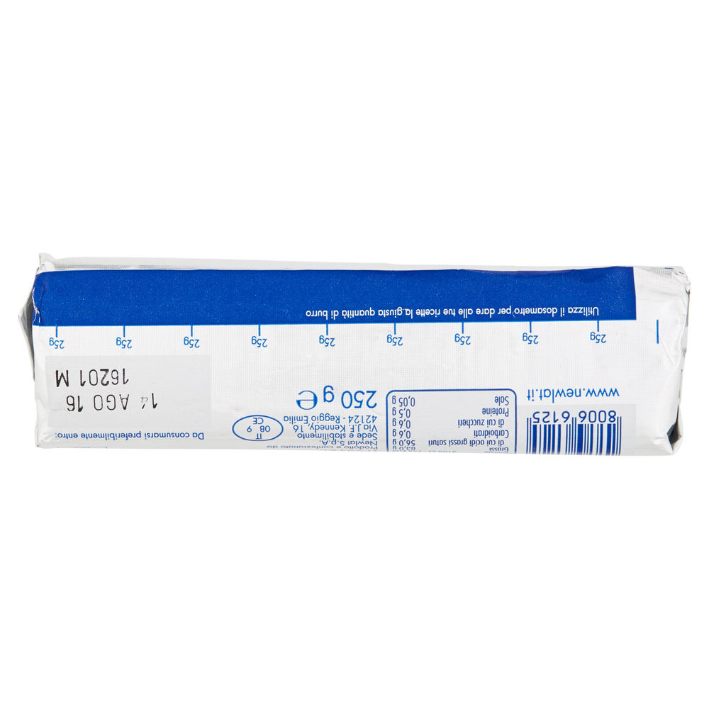 BURRO GIGLIO ROTOLO ALLUMINATO 250 G - 1