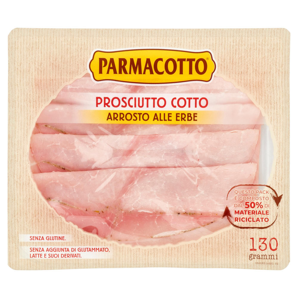 PROSCIUTTO ARROSTO OVALI PARMACOTTO VASCHETTA G 130 - 0