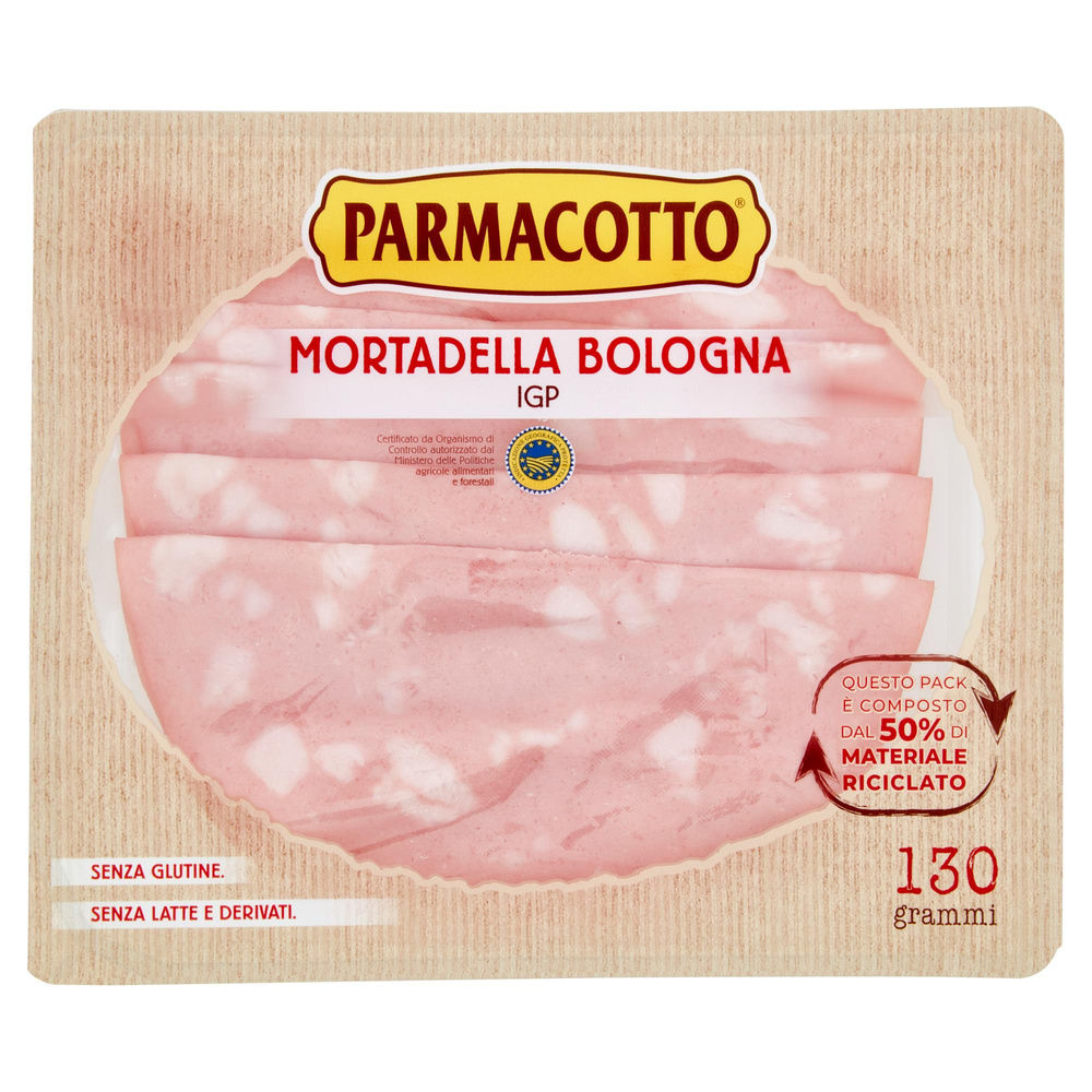 MORTADELLA BOLOGNA IGP OVALI PARMACOTTO VASCHETTA G 130 - 2