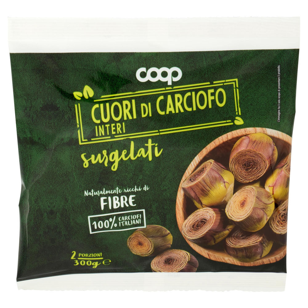 CUORI DI CARCIOFO INTERI COOP BUSTA G 300 - 2