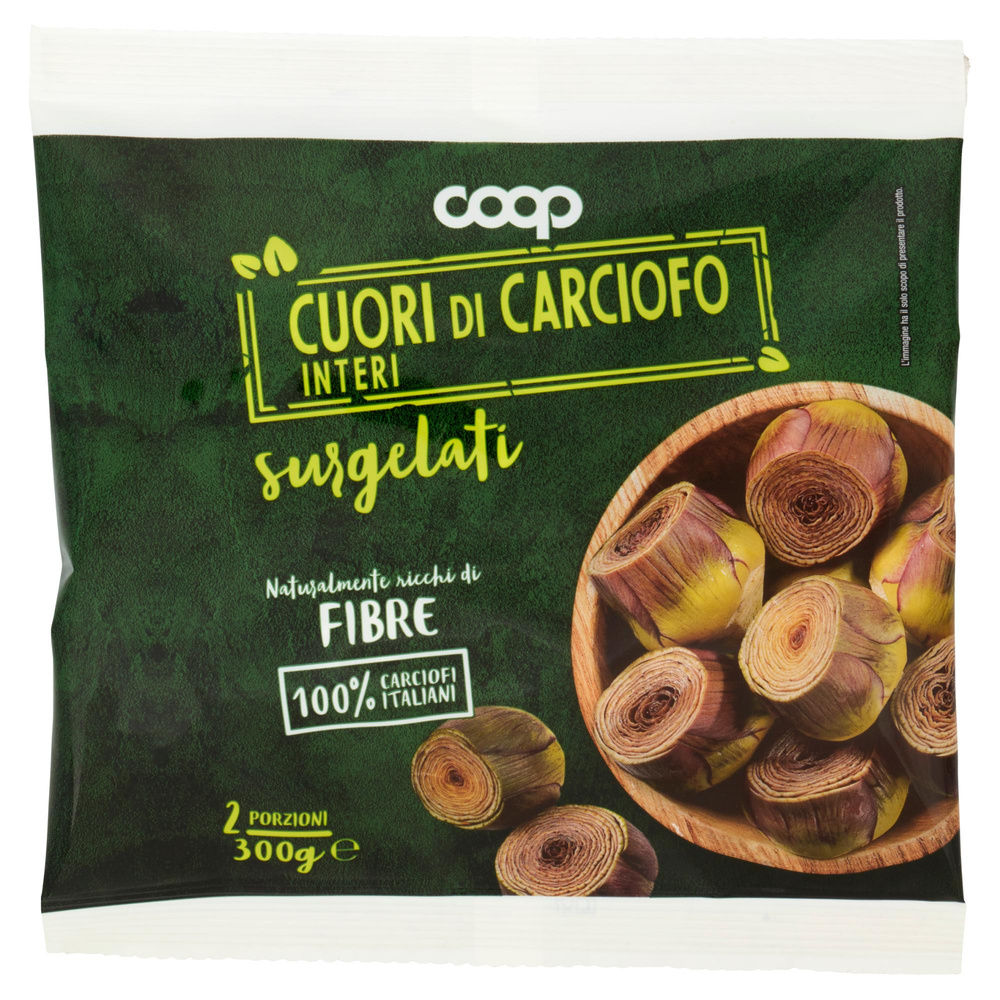 CUORI DI CARCIOFO INTERI COOP BUSTA G 300 - 3
