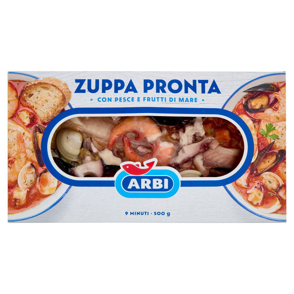ZUPPA PRONTA DI PESCE E FRUTTI DI MARE ARBI SCATOLA G 500 - 3