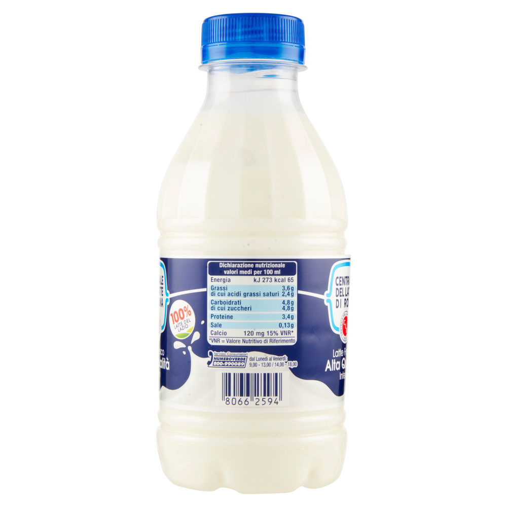 LATTE ALTA QUALITA' PET LT.0,5  C.L.ROMA - 5