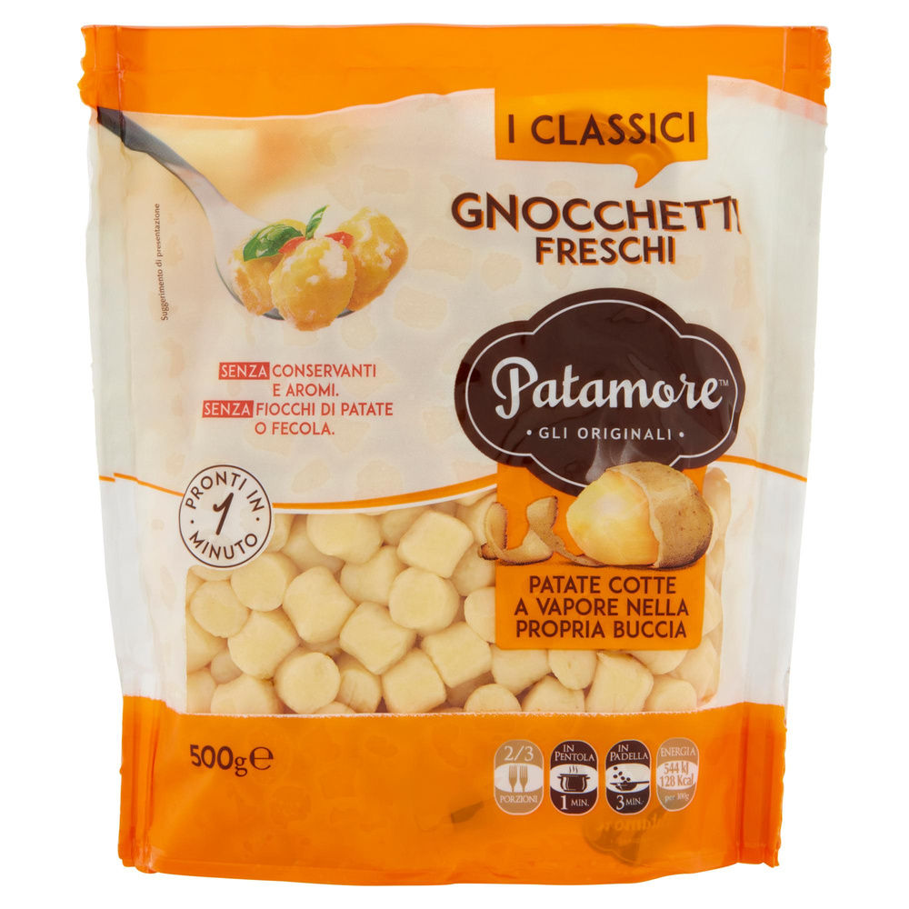 GNOCCHETTI FRESCHI DI PATATE PATAMORE BUSTA G 500 - 0