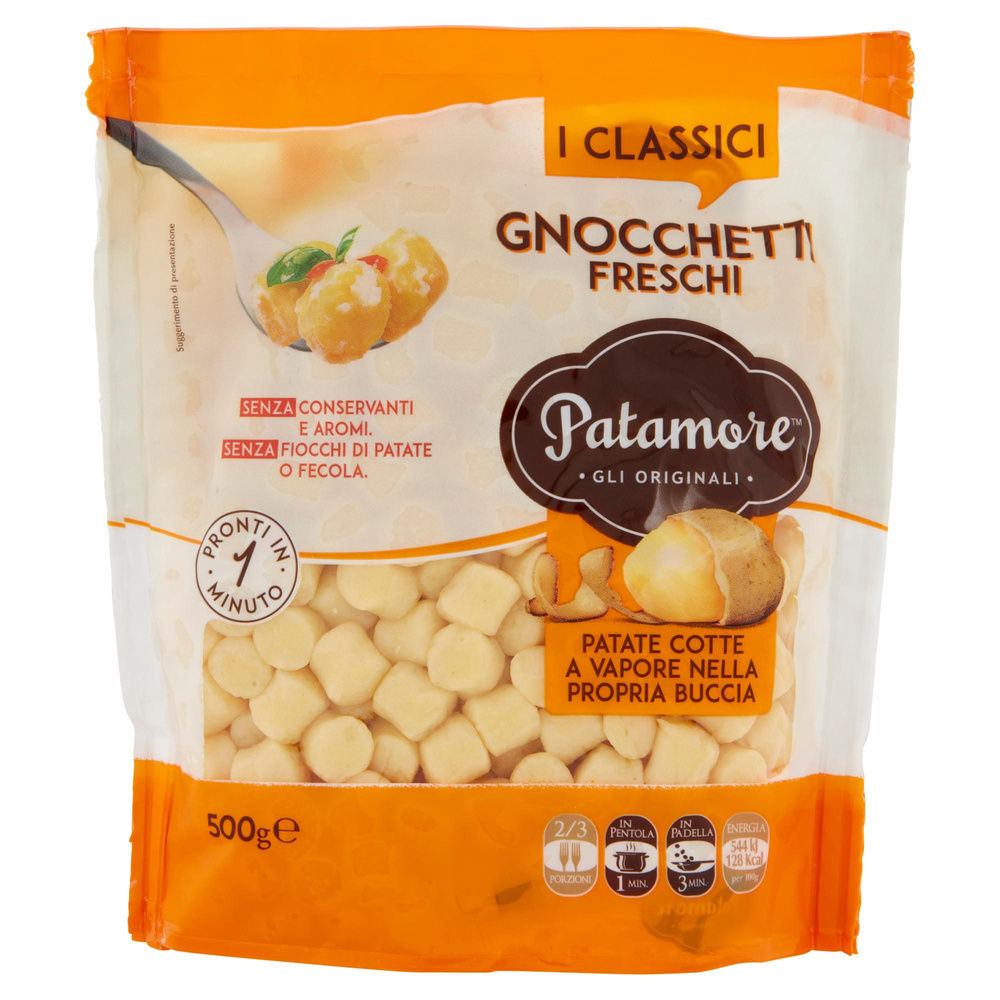 GNOCCHETTI FRESCHI DI PATATE PATAMORE BUSTA G 500 - 2