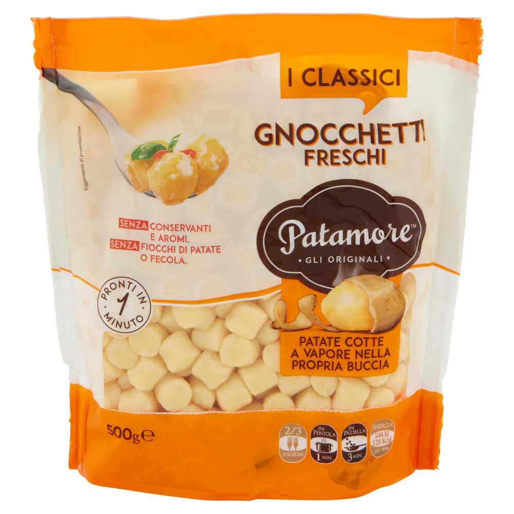 GNOCCHETTI FRESCHI DI PATATE PATAMORE BUSTA G 500 - 7