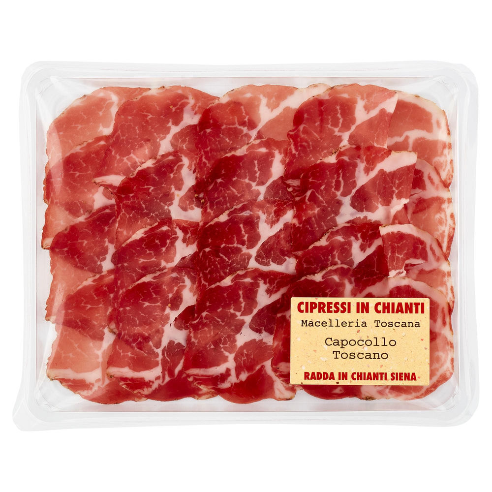 CAPOCOLLO TOSCANO CIPRESSI IN CHIANTI VASCHETTA GR 100 - 5