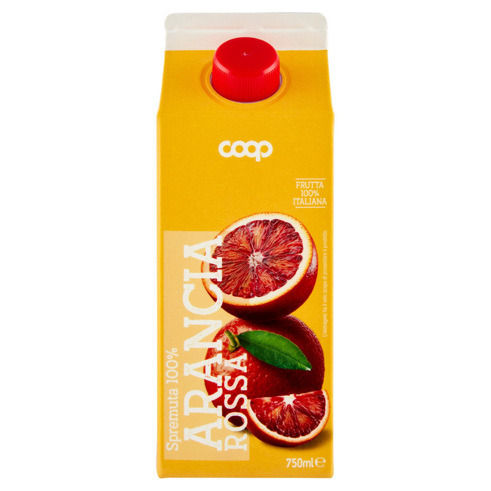SPREMUTA COOP 100% ARANCIA ROSSA BRICK 750 ML - 2