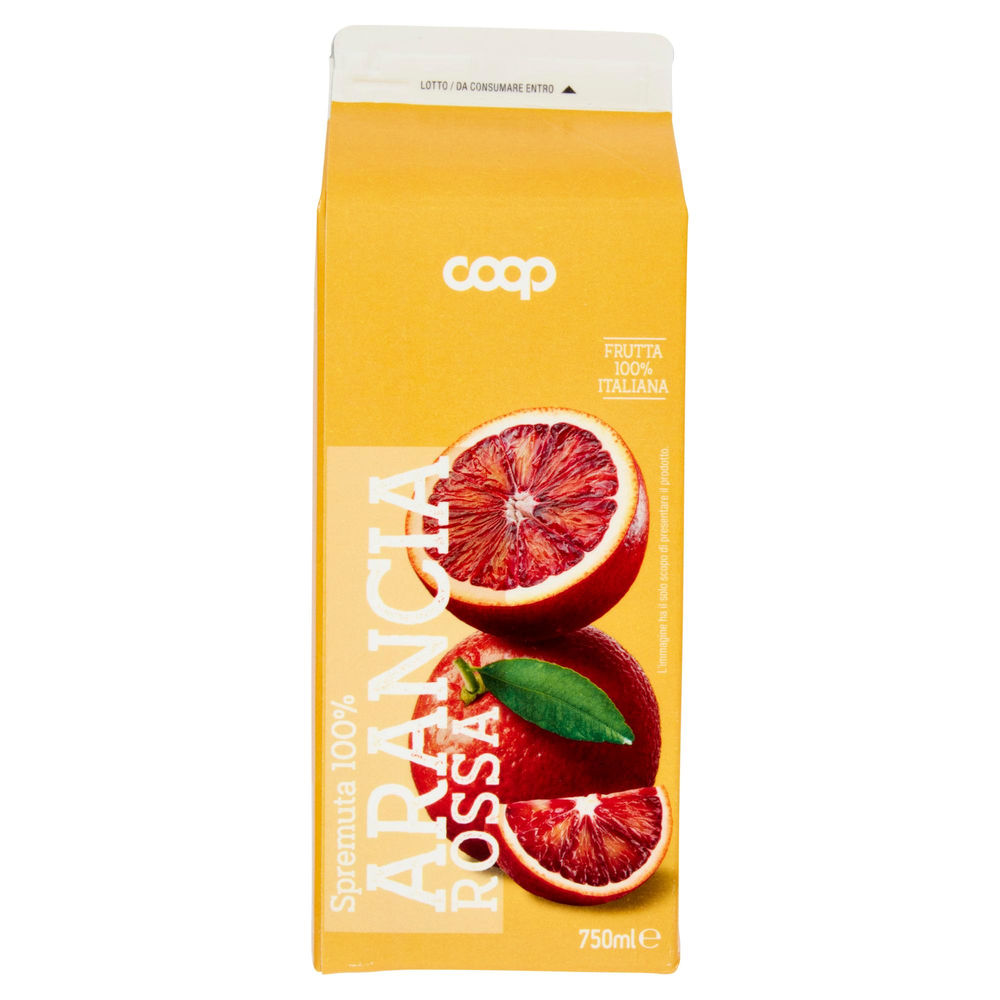 SPREMUTA COOP 100% ARANCIA ROSSA BRICK 750 ML - 1
