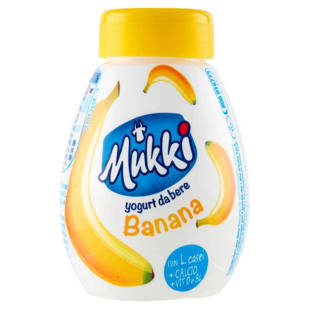YOGURT DA BERE BANANA SMUTHIE ACTIVE MUKKI ML 200 - 6