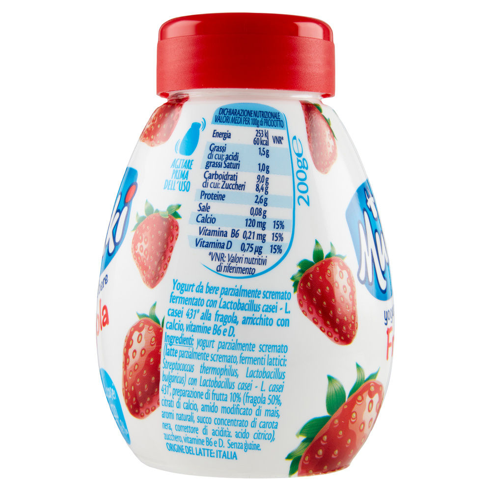 YOGURT DA BERE FRAGOLA MUKKI ML 200 - 6