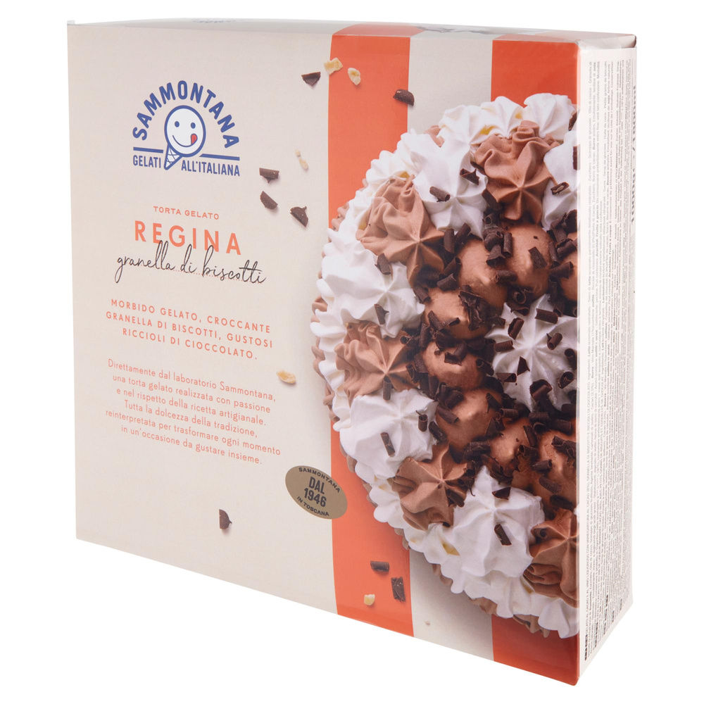 TORTA GELATO REGINA SAMMONTANA SCATOLA KG. 1 - 8