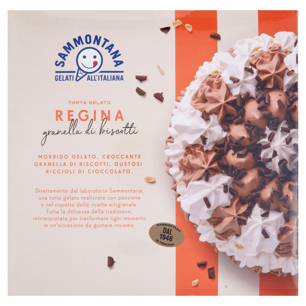 TORTA GELATO REGINA SAMMONTANA SCATOLA KG. 1 - 2